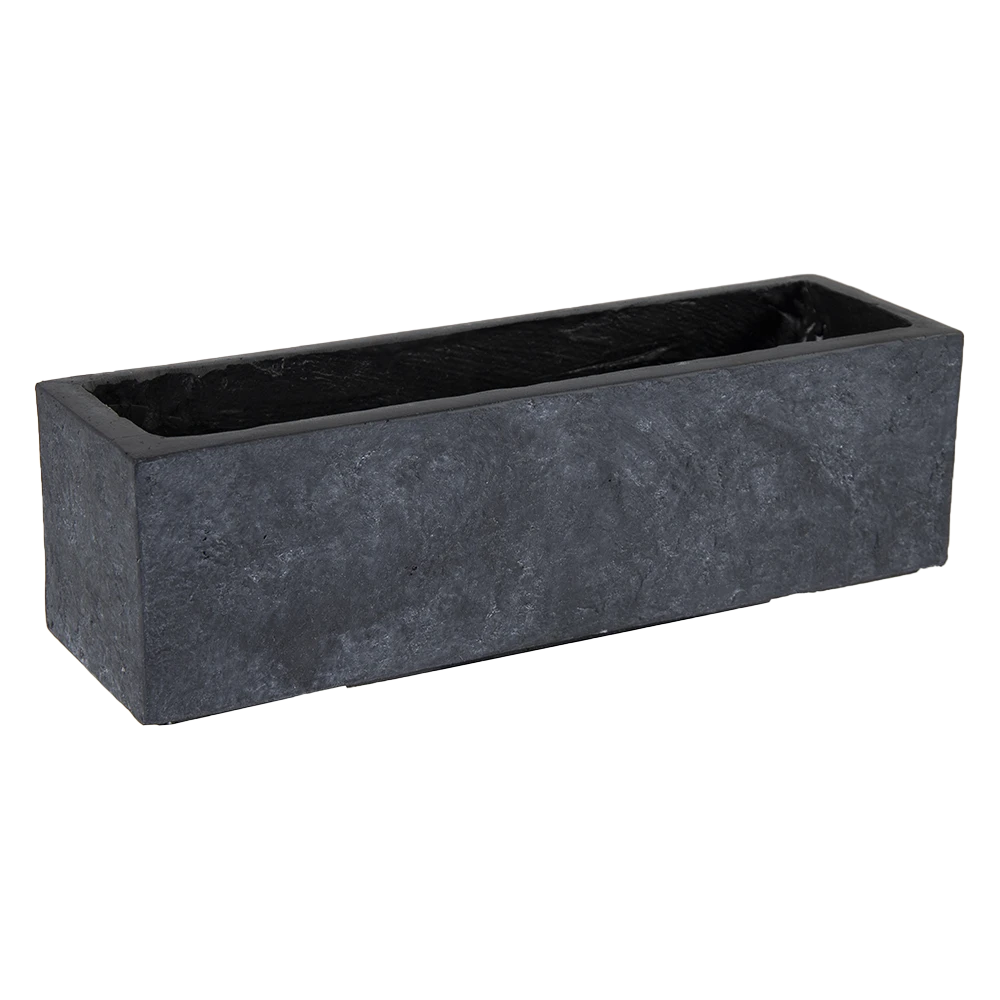Plantenbak Arizona Balkon - L60 X B17.2 X H17.2cm - Donkergrijs 1 Plantenbak Arizona Balkon - L60 X B17.2 X H17.2cm - Donkergrijs