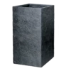 Plantenbak Arizona Cubihi - L22 X B22 X H50cm - Donkergrijs