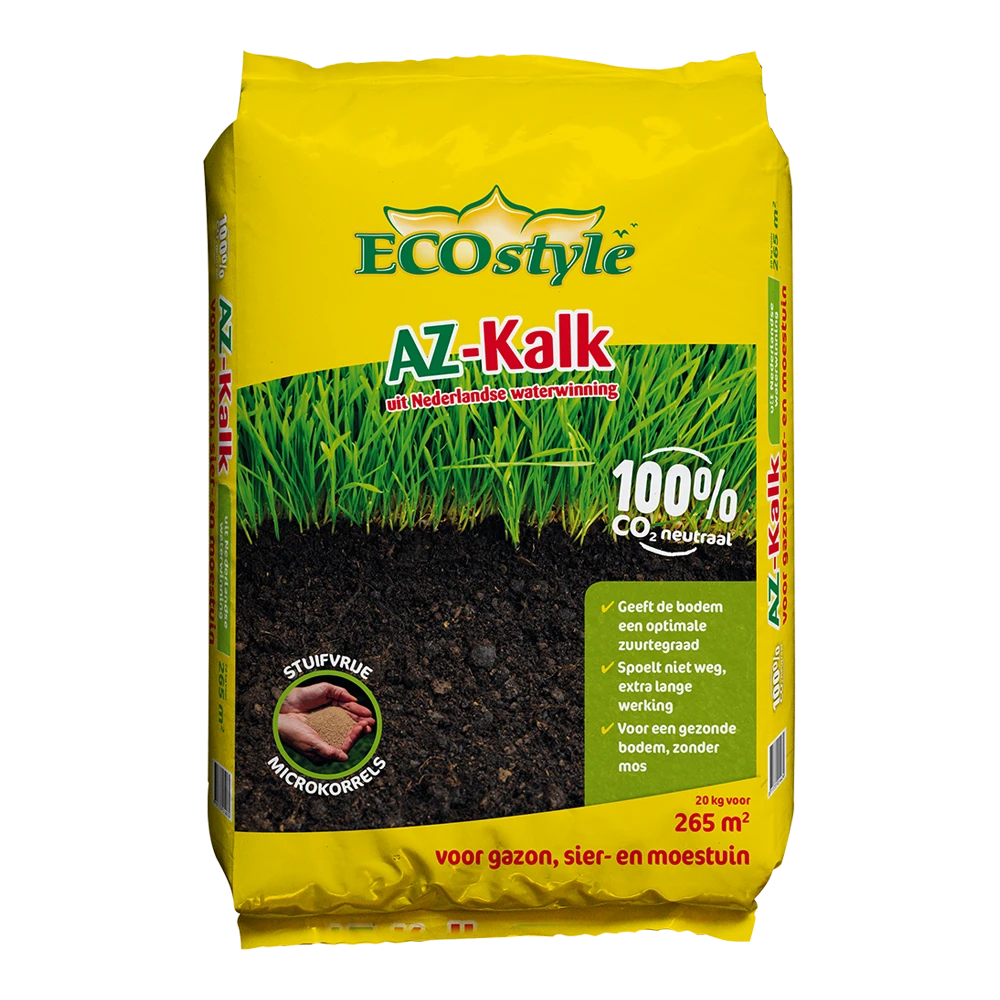 ECOstyle AZ-kalk 20 Kg - Gazonkalk 1 ECOstyle AZ-kalk 20 Kg - Gazonkalk