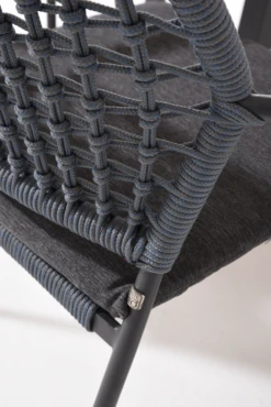 Barista Dining Stoel - Blauw - Incl. Kussen -Plant Verkoop barista dining stoel blauw incl kussen 6 3