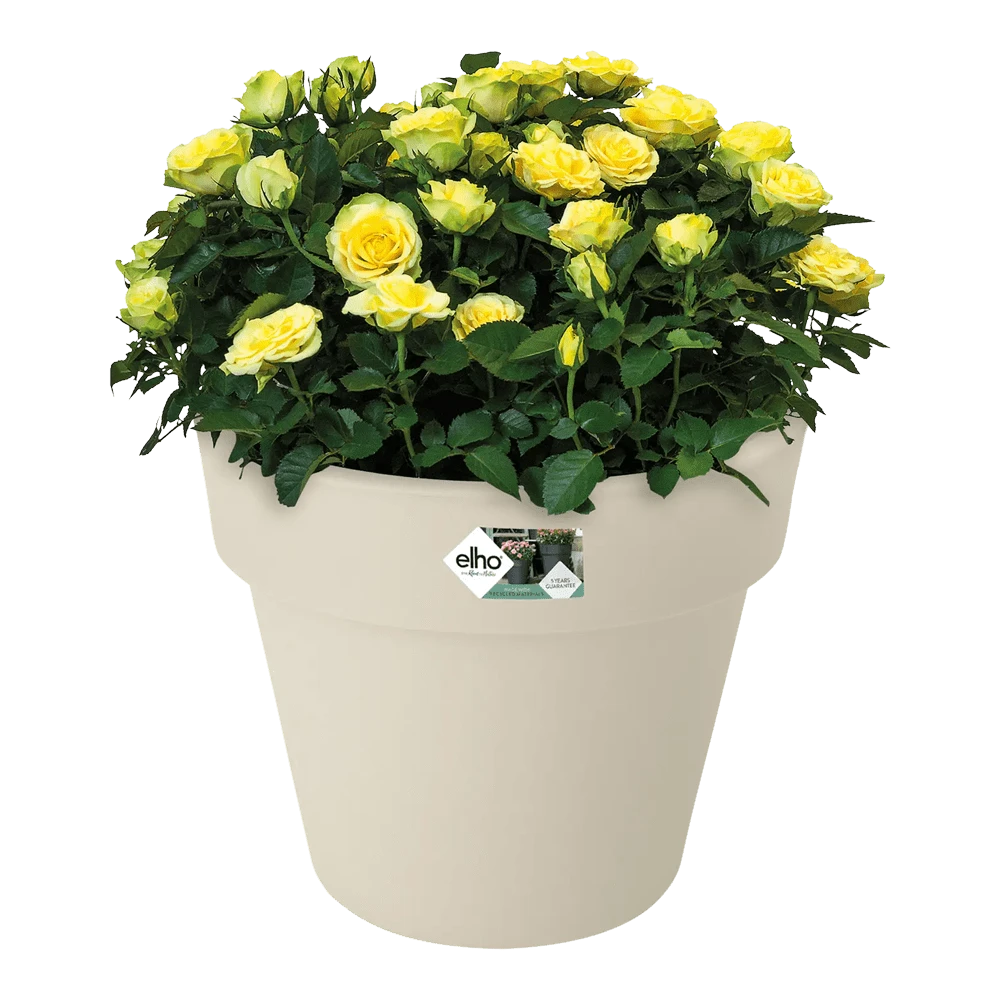 Bloempot Elho Green Basics Top Planter 47cm - Katoen Wit - Afbeelding 3