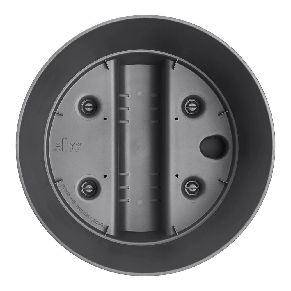 Bloempot Elho Greensense Aqua Care Rond - D43 X H34cm - Houtskoolgrijs - Afbeelding 3