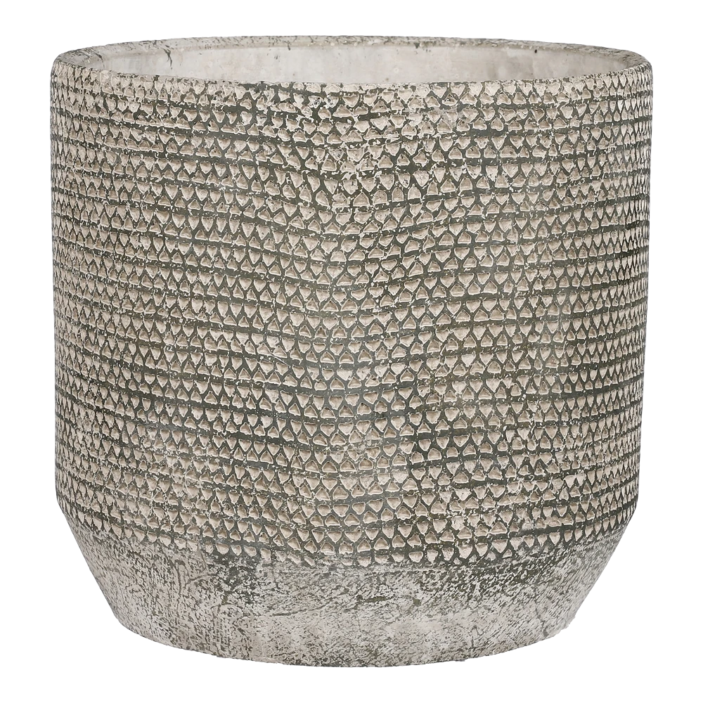 Bloempot Jack - D21 X H19,5cm - Groen 1 Bloempot Jack - D21 X H19,5cm - Groen