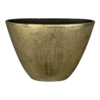 Bloempot Kos Ovaal - L49 X B21 X H37cm - Goud