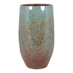 Bloempot Sepp Hoog - D18 X H35cm - Blauw