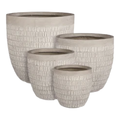 Bloempot Tallinn - D31 X H31cm - Taupe