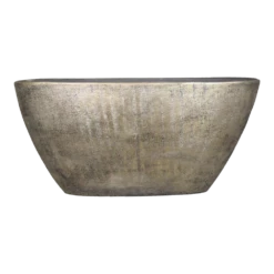 Bloempot Mira Ovaal - L73 X B17 X H36cm - Goud