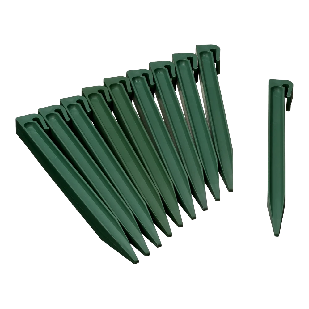 Borderrandpennen 26,7cm - 10 Stuks - Groen - Nature 1 Borderrandpennen 26,7cm - 10 Stuks - Groen - Nature