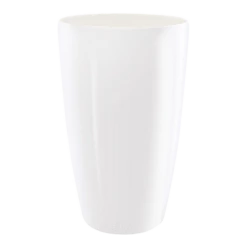 Bloempot Elho Brussels Diamond Rond Hoog 27cm - Wit