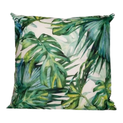Buitenkussen Monstera 45x45cm - Tuinkussen