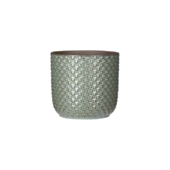 Bloempot Daan - D17 X H16cm - Groen