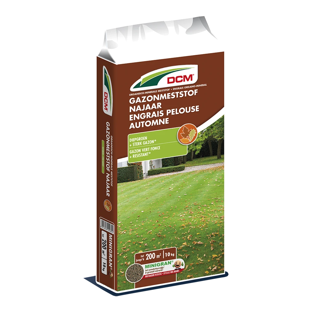 DCM Gazonmeststof Najaar - 10kg - Gazonmeststof 1 DCM Gazonmeststof Najaar - 10kg - Gazonmeststof
