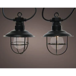 Lumineo Feestverlichting Lichtsnoer - 450cm - 10 LEDS - Warm Wit -Plant Verkoop feestverlichting lichtsnoer 450cm 10 leds warm wit netstroom 2 3