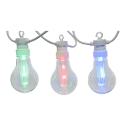 Lumineo Feestverlichting Lichtsnoer - 950cm - 20 LEDS - Multi -Plant Verkoop feestverlichting lichtsnoer 950cm 20 leds multi netstroom 3 3