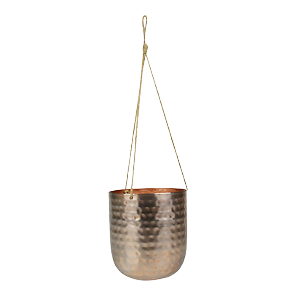 Hangpot Kody - D17 X H20cm - Rosu00e9 Goud 1 Hangpot Kody - D17 X H20cm - Rosu00e9 Goud