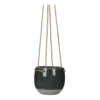 Hangpot Resa - D13,5 X H11,5cm - Donkergrijs