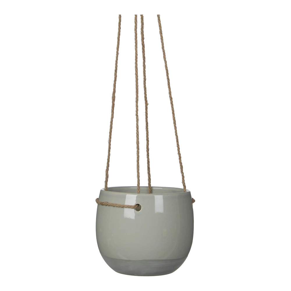 Hangpot Resa - D16,5 X H13,5cm - Lichtgrijs