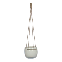 Hangpot Resa - D18,5 X H17cm - Wit