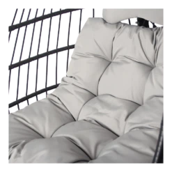 Hangstoel Norway - Inklapbaar - Zwart/Grijs -Plant Verkoop hangstoel norway inklapbaar zwart grijs 3