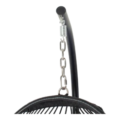 Hangstoel Norway - Inklapbaar - Zwart/Grijs -Plant Verkoop hangstoel norway inklapbaar zwart grijs 4