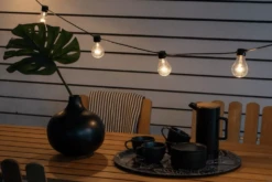 Lichtsnoer Feestverlichting Peer LED Koppelbaar + Dimbaar - Startset - 10m - 20 LED's - Konstsmide -Plant Verkoop lichtsnoer feestverlichting peer led koppelbaar dimbaar startset 10m 20 led s 4