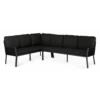 Liv Lounge Dining Set Left Black