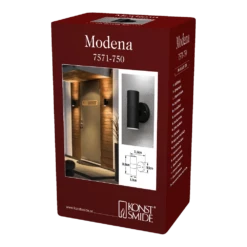 Konstsmide Modena 230V Wandlamp Twinspot 17cm, GU10, Max 2x 35W -Plant Verkoop modena 230v wandlamp twinspot 17cm gu10 max 2x 35w netstroom 4