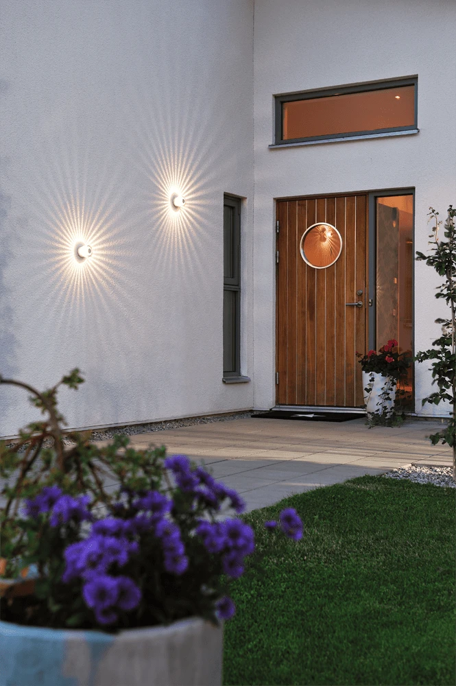 Monza PowerLED 230V Wandlamp Flush Rond 9cm, 1x 3W - Konstsmide - Afbeelding 3