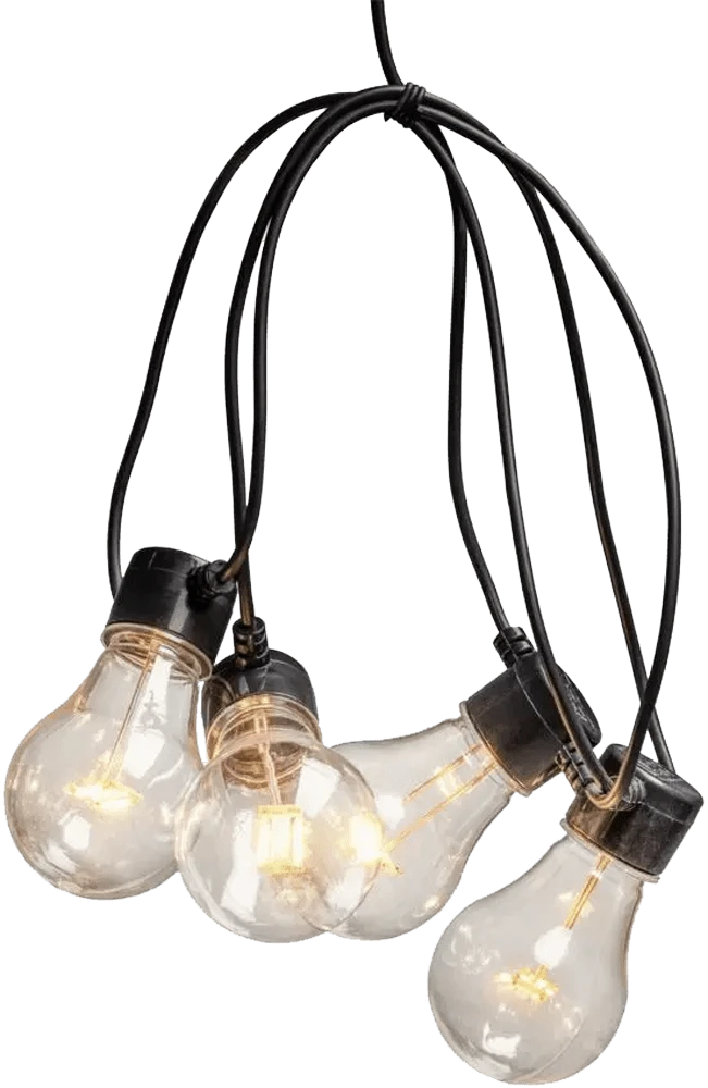 Partylight/Lichtsnoer Feestverlichting LED Dimbaar - 9.5m 20 LED's - Konstsmide - Afbeelding 2