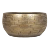 Plantenschaal Steef - D32 X H15cm - Industrieel Goud