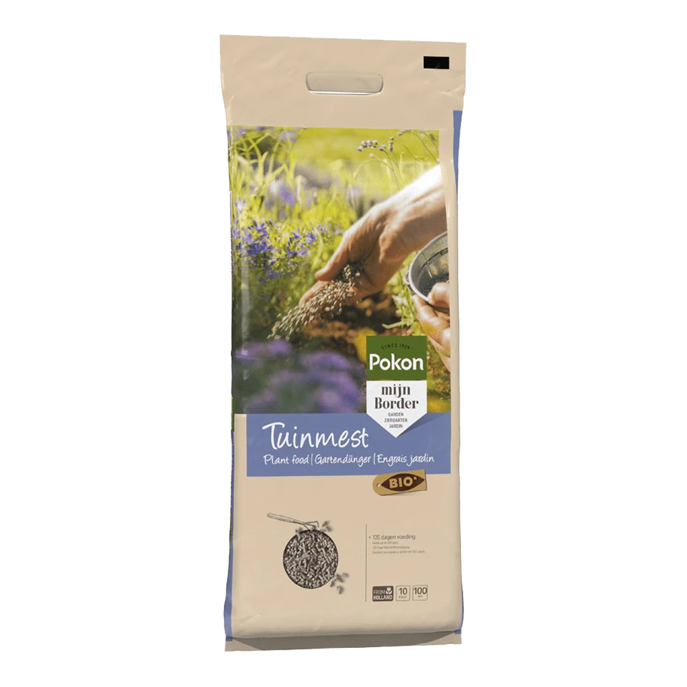 Pokon Bio Tuinmest 10kg - Tuinplanten Voeding, Gazonmeststof 1 Pokon Bio Tuinmest 10kg - Tuinplanten Voeding, Gazonmeststof