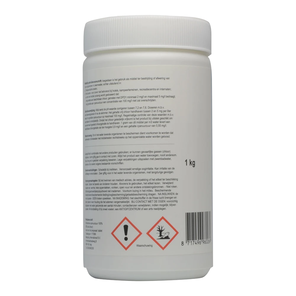 Pool Power Mini 20 Gr. - 1kg 2 Pool Power Mini 20 Gr. - 1kg - Afbeelding 2