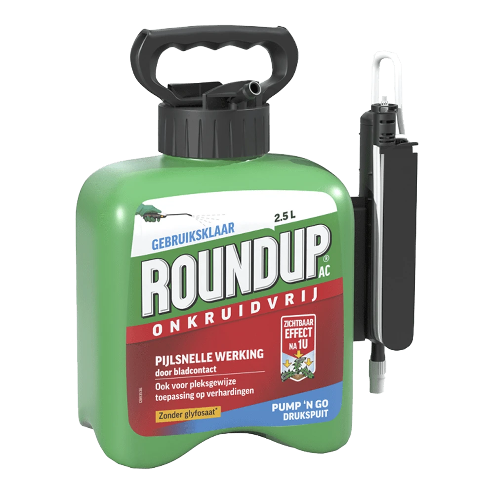 ROUNDUPu00ae AC Snel Onkruidvrij Onkruiddrukspuit 2,5L - Onkruid En Aanslag 1 ROUNDUPu00ae AC Snel Onkruidvrij Onkruiddrukspuit 2,5L - Onkruid En Aanslag