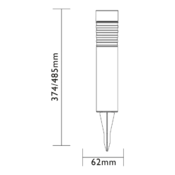 Luxform Solar Staande Tuinlamp Tacoma Post -Plant Verkoop solar ayr 1x tacoma post solar 3 3