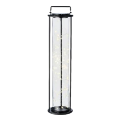 Lumineo Solar Lantaarn - LED - D20 X H79cm - Zwart -Plant Verkoop solar lantaarn led d20 x h79cm zwart solar 5 3