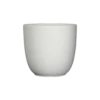Bloempot Tusca - D28 X H25cm - Mat Wit
