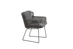 Vitali Dining Stoel - Antraciet - Incl. Kussens 8 Vitali Dining Stoel - Antraciet - Incl. Kussens -Plant Verkoop vitali dining stoel antraciet incl kussens 4 2