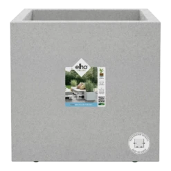 Elho Vivo Next Vierkant Wielen 40cm - Warm Grijs 11 Elho Vivo Next Vierkant Wielen 40cm - Warm Grijs -Plant Verkoop vivo matt vierkant wielen 40cm warm grijs 5 1