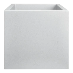 Elho Vivo Next Vierkant Wielen 30cm - Warm Grijs