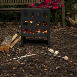 Vuurkorf Vierkant - Fancy Flames -Plant Verkoop vuurkorf vierkant fancy flames 5