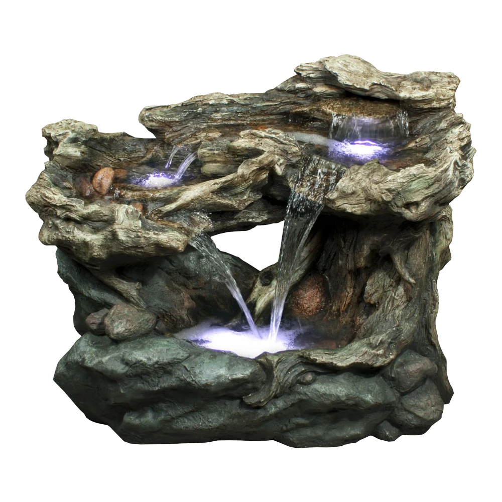 Waterval Macula - 120cm Hoog - Polystone 1 Waterval Macula - 120cm Hoog - Polystone